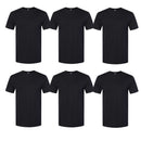EG PRO 6 Pack Men Women Undershirts T-Shirt Tees Soft Style CVC
