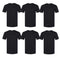 EG PRO 6 Pack Men Women Undershirts T-Shirt Tees Soft Style CVC