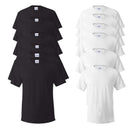 EG PRO Men T Shirts Undershirts Tees Short Sleeve Cotton 12 Pack Soft & Stylish