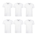 Hanes Men's Undershirts T-Shirt Pack, V-Neck Cotton Tees for Men, Moisture-Wicking, Odor Control, White Multi-Pack