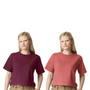 EG PRO Women T Shirt  Fine Jersey Boxy Cropped Tee Short Sleeve Plain - 2 Pack