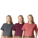 EG PRO Women T Shirts 3-Pack Fine Jersey Boxy Cropped Tee Short Sleeve Plain