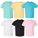 EG PRO Toddler Kids Fine Jersey Tee - 6 Pack Shirts for Child 2T - 6T