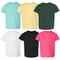 EG PRO Toddler Kids Fine Jersey Tee - 6 Pack Shirts for Child 2T - 6T