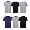 Hanes 6-Pack Tee Men's T-Shirt Soft and Breathable Assorted