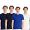 EG PRO Mens T Shirts Tees Undershirts Durable Slim Fit - 4 Pack
