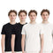 EG PRO Mens T Shirts Tees Undershirts Durable Slim Fit - 4 Pack