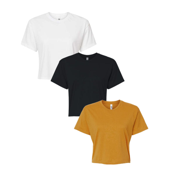 EG PRO Women Crop Top Athletic & Casual Crop Tops for Women - 3 Pack