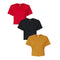 EG PRO Women Crop Top Athletic & Casual Crop Tops for Women - 3 Pack