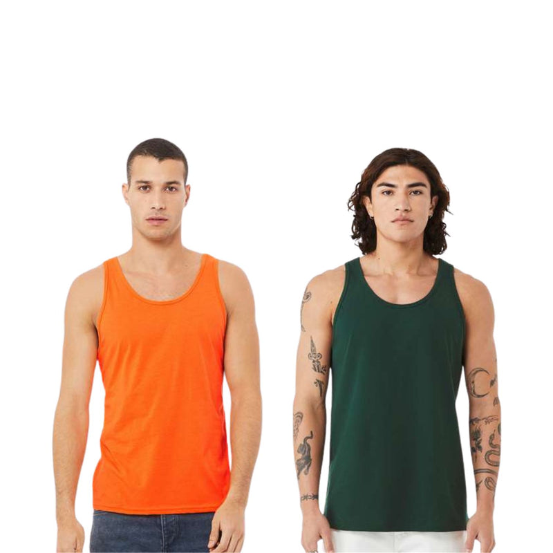 EG PRO Men Jersey Tank Top Vest Athletic Casual Stylish - 2 Pack