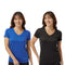 EG PRO Women's V-Neck T-Shirt Soft Cotton Slim Fit Women V Neck Tee