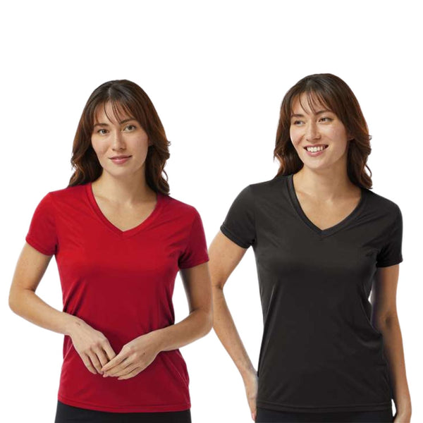 EG PRO Women's V-Neck T-Shirt Soft Cotton Slim Fit Women V Neck Tee