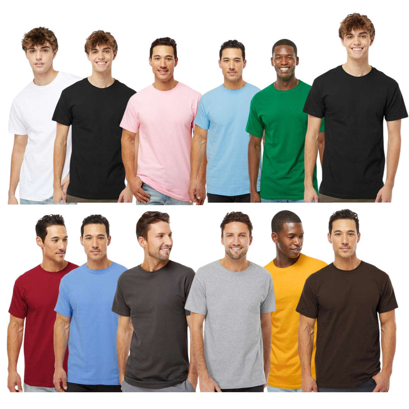 EG PRO Men's Gold Soft Touch Athletic Tops Undershirts T Shirts 12-Pack