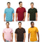 EG PRO Men's Gold Soft Touch Athletic Tops Undershirts Gym T Shirts 6-Pack