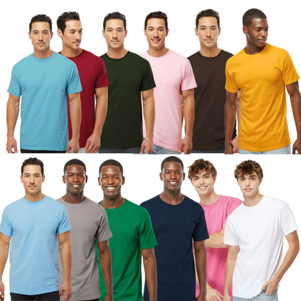 EG PRO Men's Gold Soft Touch Athletic Tops Undershirts T Shirts 12-Pack