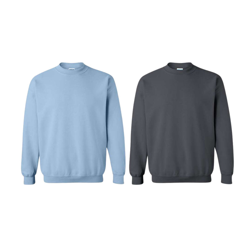 EG PRO 2 Pack Men Women Sweatshirts Heavyweight Pullover S-5XL