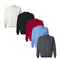 EG PRO 5 Pack Sweatshirts Men Women Heavyweight Fleece Pullover UPTO 5XL