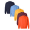 EG PRO 5 Pack Sweatshirts Men Women Heavyweight Fleece Pullover UPTO 5XL