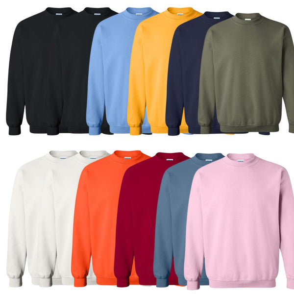 EG PRO Women Men Sweatshirts Crewneck Pullover Fleece Shirts S to 5XL Available