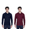 EG PRO Men Polo Pique Shirt Long Sleeve Pinnacle Performance - 2 Pack