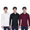 EG PRO Mens Polo Shirts Pique Long Sleeve Pinnacle Performance - 3 Pack
