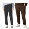 EG PRO 2 Pack Men Jogger Pants Sweatpants Soft & Athletic Loungewear & Workout