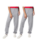EG PRO Men Sweatpants Jogger Pants Fleece Athletic Soft Running Casual & Loungewear - 2 Pack