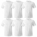 ER PRO Men Undershirts Light Cotton Plain Solid - 6 Pack