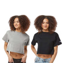 Champion Women T Shirt Crop Tee Heritage Cotton Premium