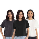 Next Level Women T Shirt Boxy Tee Heavyweight 3-Pack