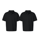 EG PRO Boys Girls School Uniform Polo Shirts Back to School - 2 Pack