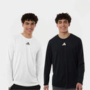 Adidas Men’s Long Sleeve T Shirts 2-Pack Pregame Athletic Performance Tee Moisture Wicking