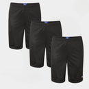 Champion Mesh Shorts with Pockets 3-Pack 9” Inseam Unisex Athletic Gym Basketball Shorts Lightweight Breathable