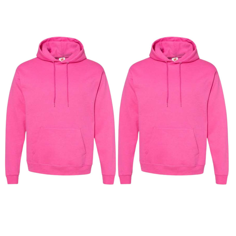 Hanes 2-Pack Hooded Sweatshirt Cotton Moisture-Wicking