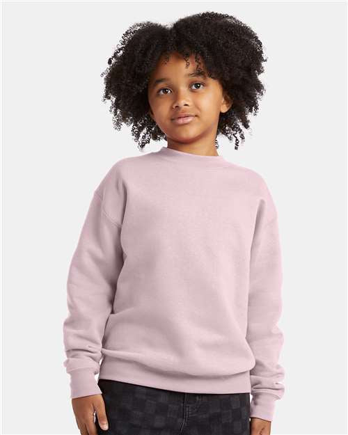 EG PRO Youth Girls Sweatshirt Ecosmart Crewneck