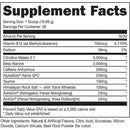 DAS Labs Bucked Up Stim Free Pre Workout 30 Servings Pump Focus