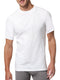 Hanes Men's Tagless ComfortBlend Crew T-Shirt - 6-Pack, Soft Cotton, LayFlat Collar