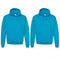 Hanes 2-Pack Hooded Sweatshirt Cotton Moisture-Wicking