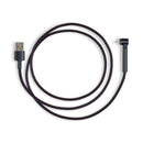 Side Kick Lightning Cable 3FT Fast Charge USB A Braided iPhone Charger