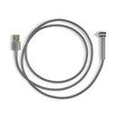 Side Kick Lightning Cable 3FT Fast Charge USB A Braided iPhone Charger