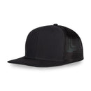 Merrimack Hat Co Axel Trucker Hat Flat Brim Snapback Flex Mesh Cap