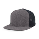 Merrimack Hat Co Axel Trucker Hat Flat Brim Snapback Flex Mesh Cap