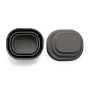 Silicone Food Storage Containers Set of 3 6.7 10 20 Oz Meal Prep Boxes