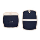 La Cuisine Potholder Hot Pad Set of 2 Cotton Silicone Heat Resistant Pads (Copy)