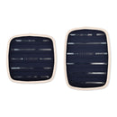 La Cuisine Potholder Hot Pad Set of 2 Cotton Silicone Heat Resistant Pads (Copy)