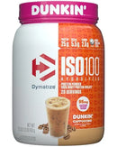 Dymatize ISO 100 Hydrolyzed Whey Protein 1.4lb Dunkin Mocha Latte Fitness Shake
