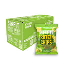 SinFit Protein Chips 7 Pack High Protein High Fiber Snack Variety