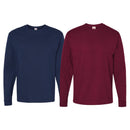 Hanes - Essential-T Long Sleeve T-Shirt Tees - 2 Pack