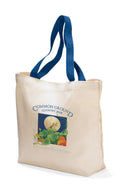 ER PRO Tote Bag Colored Handle Cotton Canvas 3-Pack