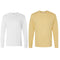 Hanes - Essential-T Long Sleeve T-Shirt Tees - 2 Pack